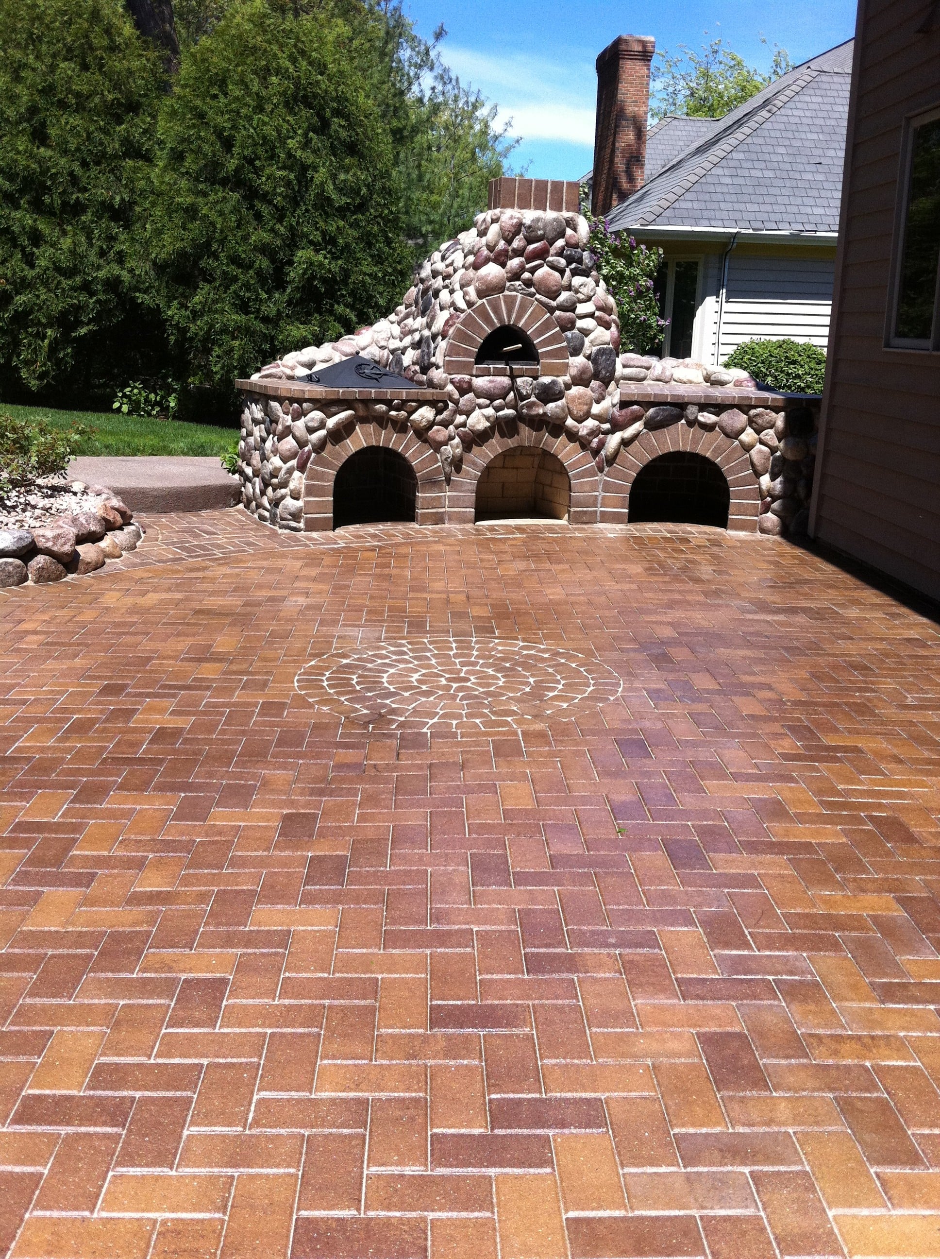 Multi Fireplace After