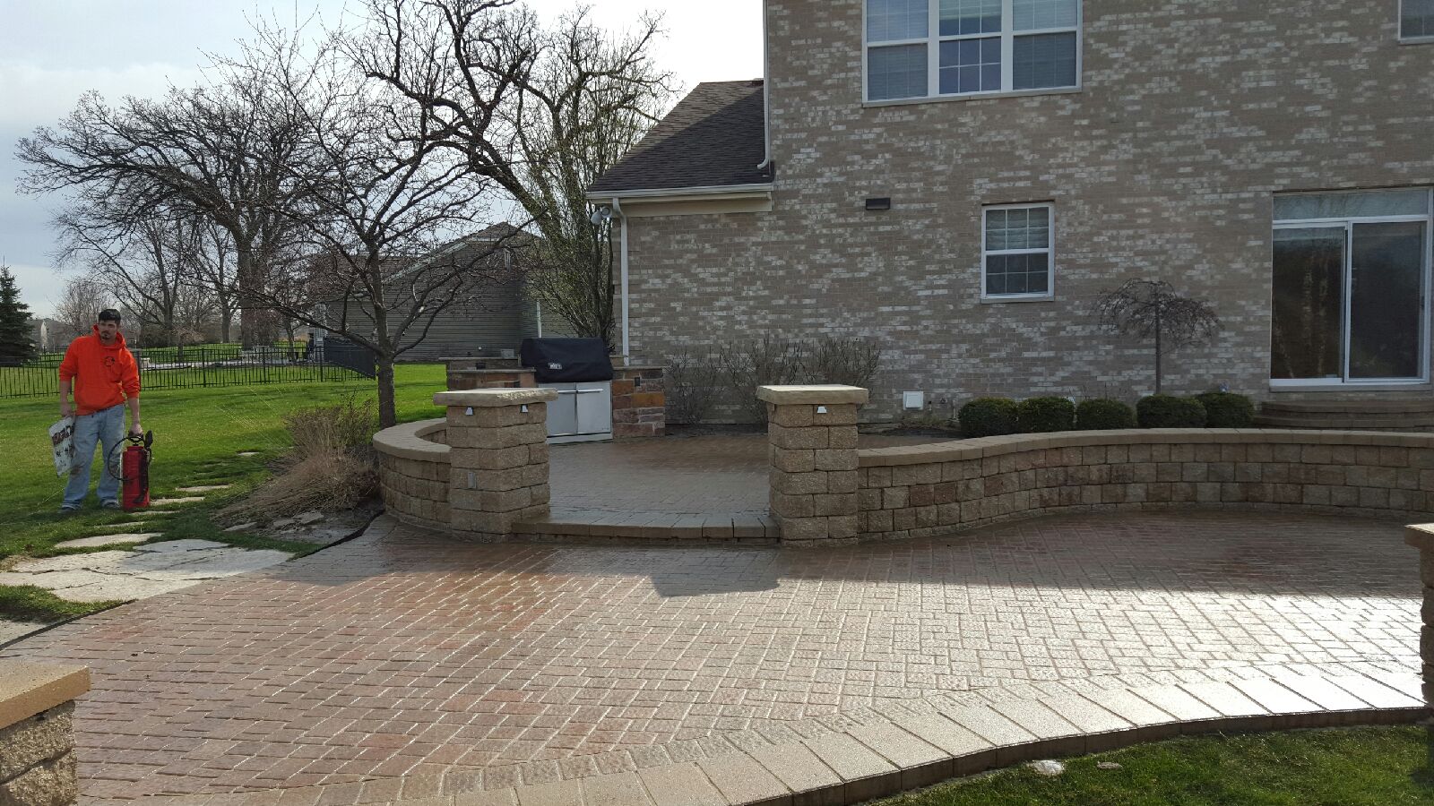 Patio Entrance After