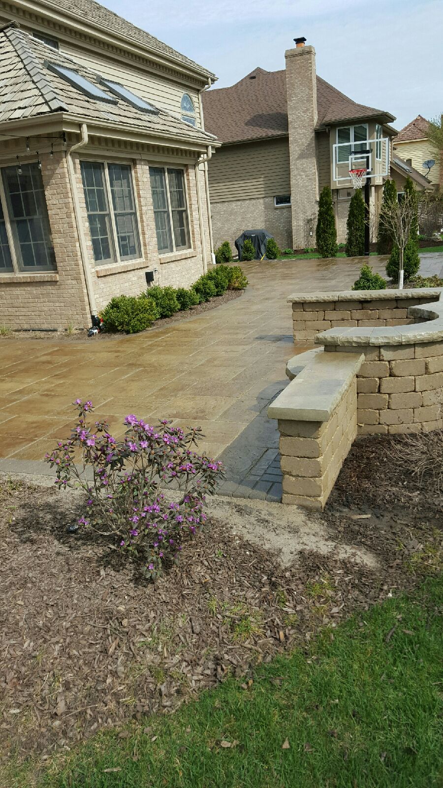 Firepit Area After