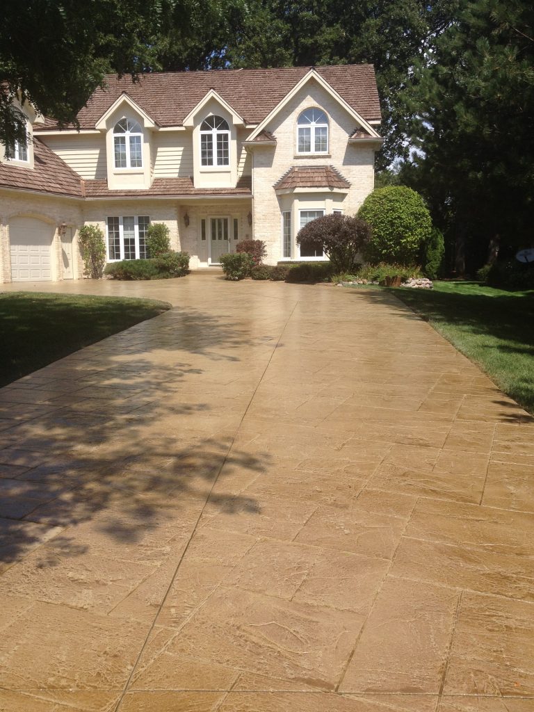 Block Driveway After